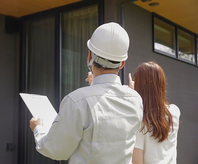 現地調査の様子